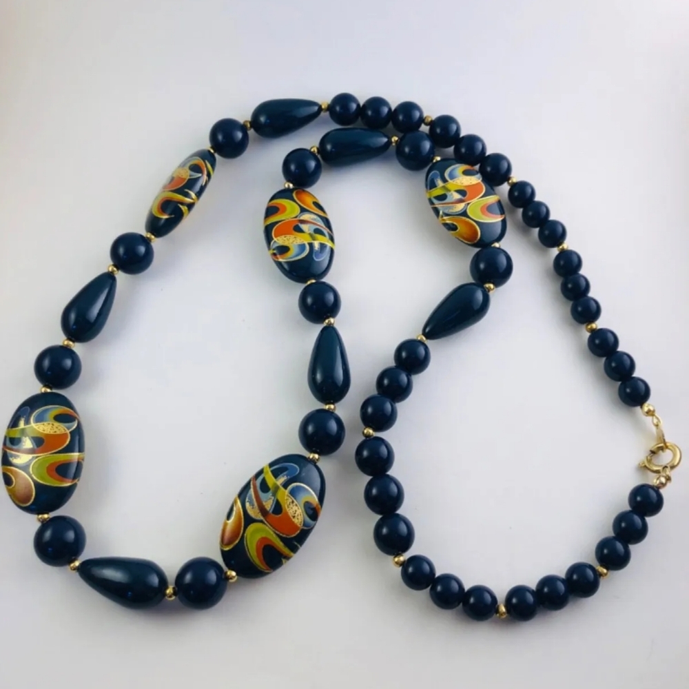 Japan vintage necklace signed